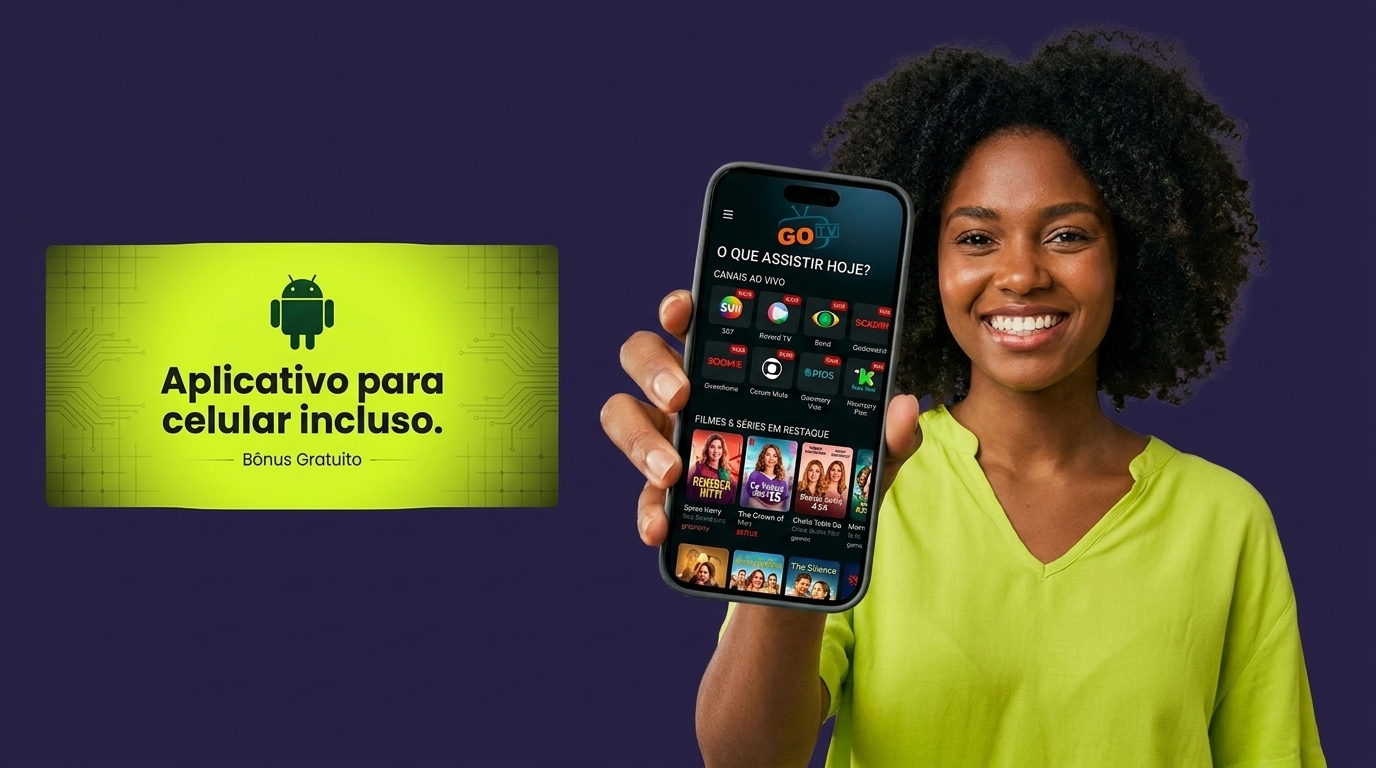 Aplicativo para celular GO TV