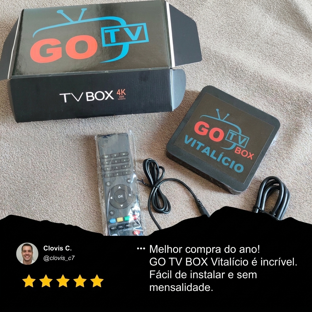 Sou cliente GO TV desde 2022. Excelente aparelho, roda liso e o suporte ÃƒÆ’Ã‚Â© excelente. Re